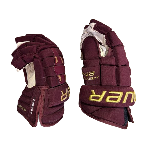 Bauer Nexus 2N - Gant de hockey Pro Stock (marron/or)